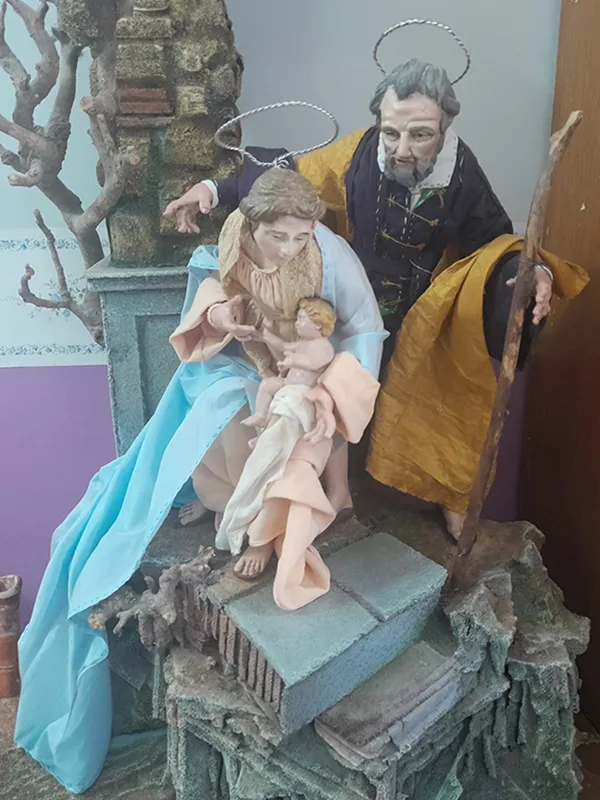 natività con scenografia